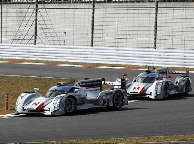 Tom Kristensen, Allan McNish, Marcel Fässler, Benoit Treluyer