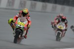 Valentino Rossi vor Stefan Bradl 