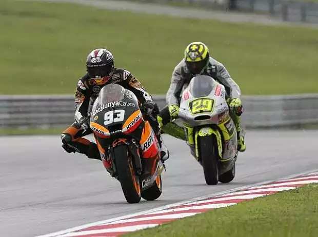 Marc Marquez; Andrea Iannone Titel-Bild zur News: Marc Marquez; Andrea Iannone