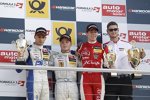 Pascal Wehrlein, Felix Rosenqvist und Alex Lynn 