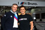 Jens Marquardt (BMW Motorsport Direktor) und  Alessandro Zanardi 