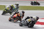 Thomas Lüthi vor Marc Marquez 