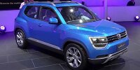 Bild zum Inhalt: VW will mit der Studie Taigun den Markt "aufrollen"