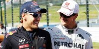 Bild zum Inhalt: Schumacher: Vettel wird "Mister Formel 1"