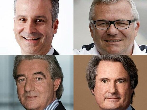 Am 30. November beim SPONSORs Motorsport Summit vor Ort: Jens Marquardt (BMW Motorsport), Stefan Moser (Volkswagen Motorsport), Wolfgang Giehl (Deutsche Post/DHL) und Hermann Tomczyk (ADAC) Am 30. November beim SPONSORs Motorsport Summit vor Ort: Jens Marquardt (BMW Motorsport), Stefan Moser (Volkswagen Motorsport), Wolfgang Giehl (Deutsche Post/DHL) und Hermann Tomczyk (ADAC)