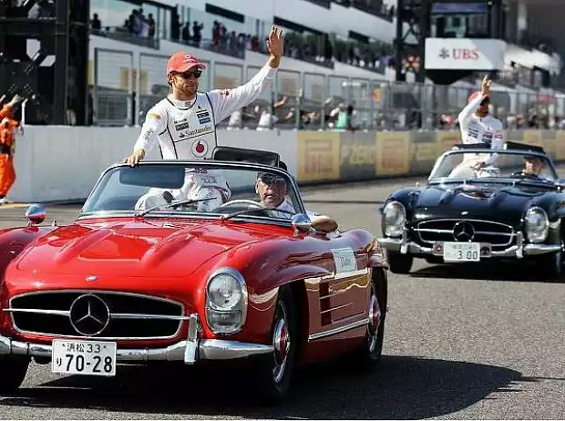 Lewis Hamilton, Jenson Button Titel-Bild zur News: Lewis Hamilton, Jenson Button