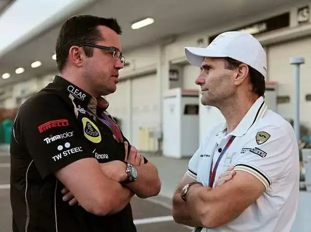 Eric Boullier und Luis Perez-Sala Titel-Bild zur News: Eric Boullier und Luis Perez-Sala