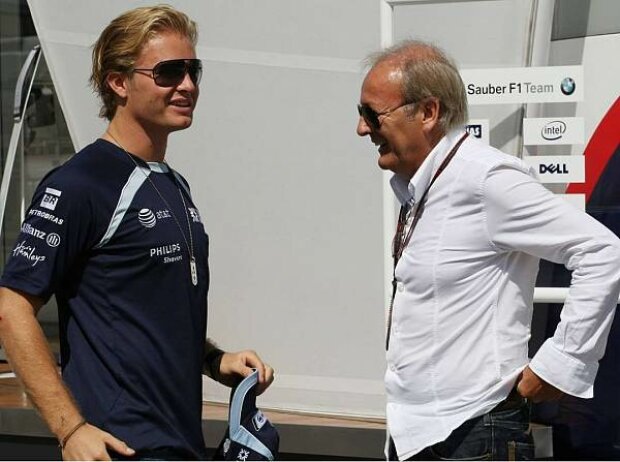 Nico Rosberg mit Werner Heinz