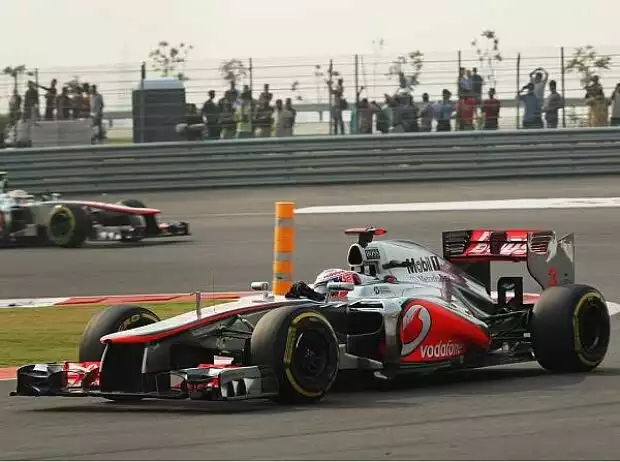 Jenson Button, Lewis Hamilton Titel-Bild zur News: Jenson Button, Lewis Hamilton