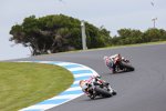 Daniel Pedrosa vor Alvaro Bautista 