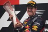 Bild zum Inhalt: Rekordjäger Vettel schafft den "Quattrick"