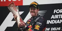 Bild zum Inhalt: Rekordjäger Vettel schafft den "Quattrick"