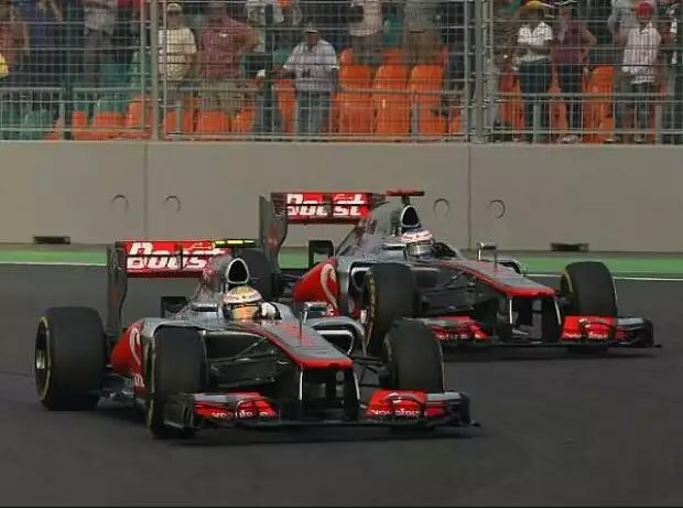 Jenson Button, Lewis Hamilton Titel-Bild zur News: Jenson Button, Lewis Hamilton
