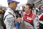 Alexander Wurz (Toyota) und Allan McNish (Audi Sport) 