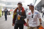 Sergio Perez (Sauber) und Kamui Kobayashi (Sauber) 