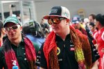 Heikki Kovalainen (Caterham) und Kimi Räikkönen (Lotus) 