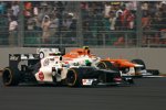 Sergio Perez (Sauber) und Nico Hülkenberg (Force India) 