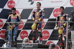 Miguel Oliveira, Sandro Cortese und Arthur Sissis 