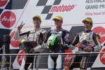 Anthony West, Pol Espargaro und Marc Marquez 