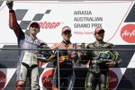 Jorge Lorenzo, Casey Stoner und Cal Crutchlow 