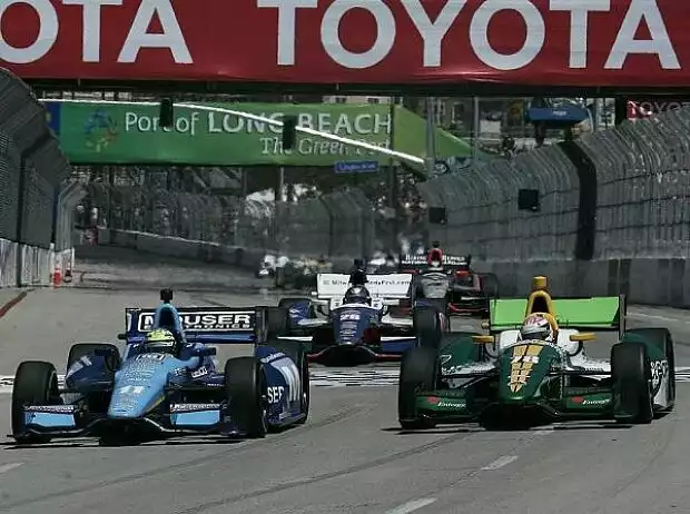 Tony Kanaan, Simona de Silvestro Titel-Bild zur News: Tony Kanaan, Simona de Silvestro