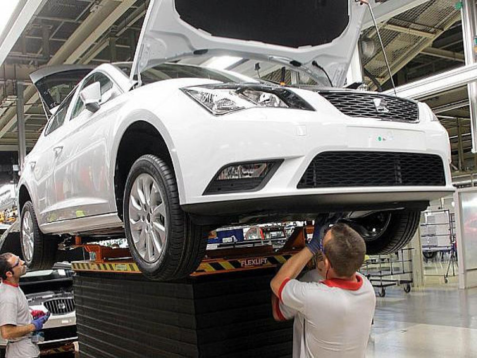 Seat Leon Band Produktion