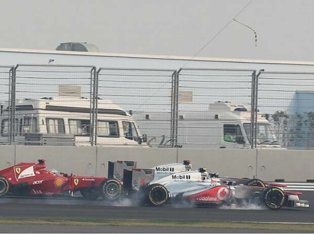 Lewis Hamilton, Jenson Button, Fernando Alonso