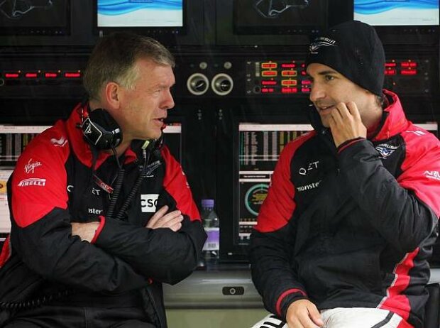 Andy Webb und Timo Glock Andy Webb und Timo Glock