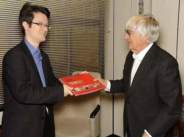 Christian Sylt und Bernie Ecclestone Titel-Bild zur News: Christian Sylt und Bernie Ecclestone