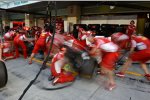 Boxenstopp-Training bei Ferrari