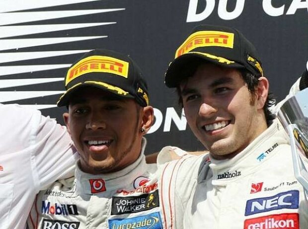 Lewis Hamilton, Sergio Perez