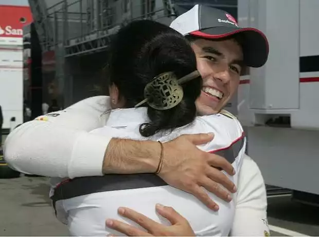 Sergio Perez und Monisha Kaltenborn Titel-Bild zur News: Sergio Perez und Monisha Kaltenborn