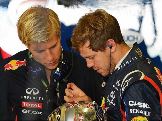 Heikki Huovinen und Sebastian Vettel