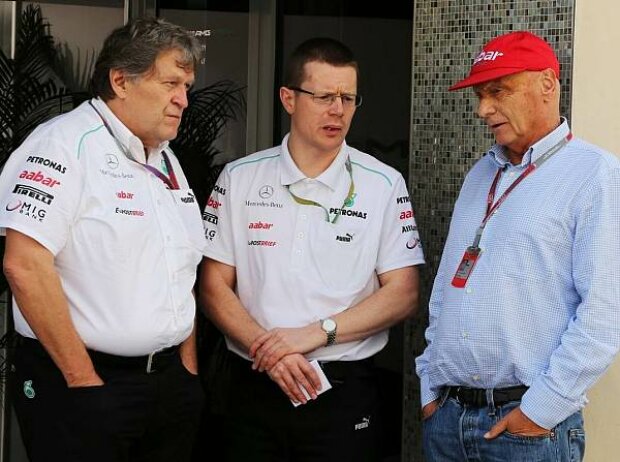 Norbert Haug und Niki Lauda Norbert Haug und Niki Lauda