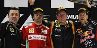 Bild zum Inhalt: Thriller in Abu Dhabi: Räikkönen ringt Alonso nieder
