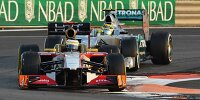 Bild zum Inhalt: Rosberg & Karthikeyan: "Hätte böse enden können"
