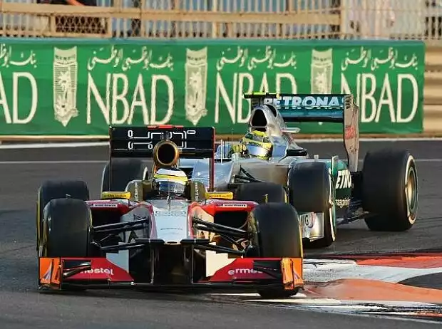 Pedro de la Rosa vor Nico Rosberg Titel-Bild zur News: Pedro de la Rosa vor Nico Rosberg