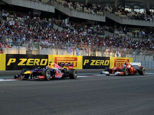 Titel-Bild zur News: Mark Webber, Fernando Alonso