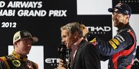 Bild zum Inhalt: Coulthard verzeiht Vettel die Rosenwasser-Dusche