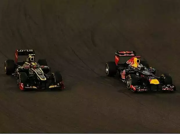 Titel-Bild zur News: Sebastian Vettel, Romain Grosjean, Charles Pic