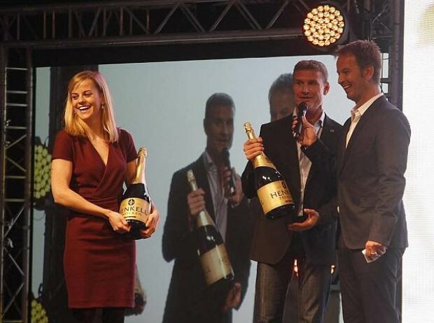 Susie Wolff, David Coulthard