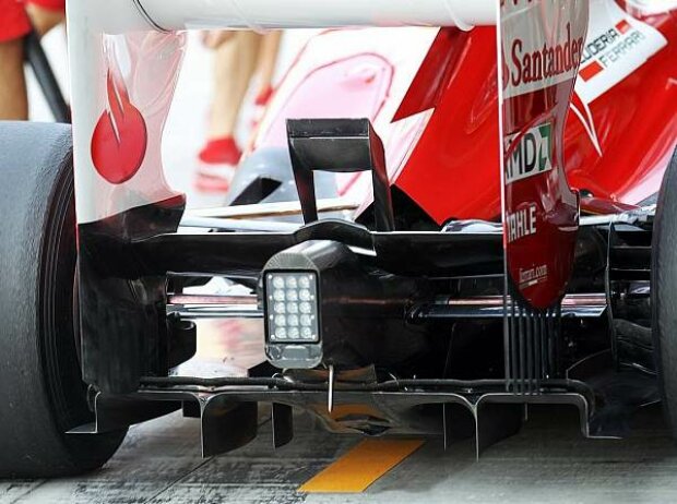 Titel-Bild zur News: Ferrari, Diffusor