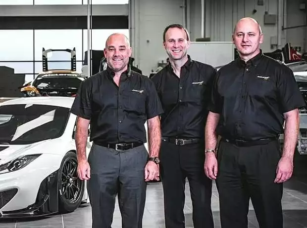 Titel-Bild zur News: Ian Morgan, Andrew Bailey und Tim White