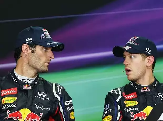 Titel-Bild zur News: Sebastian Vettel, Mark Webber