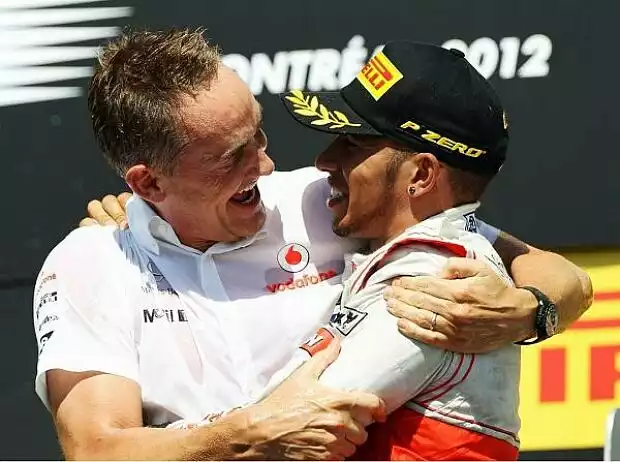 Martin Whitmarsh und Lewis Hamilton Titel-Bild zur News: Martin Whitmarsh und Lewis Hamilton