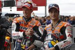 Casey Stoner und Daniel Pedrosa (Honda) 