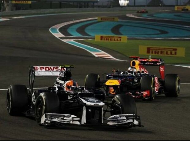 Bruno Senna, Sebastian Vettel Bruno Senna, Sebastian Vettel