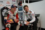 Stefan Bradl und Lucio Cecchinello (LCR) 