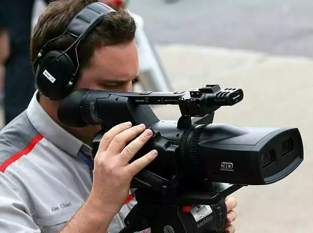 3D-Kamera im Formel-1-Probeeinsatz Titel-Bild zur News: 3D-Kamera im Formel-1-Probeeinsatz