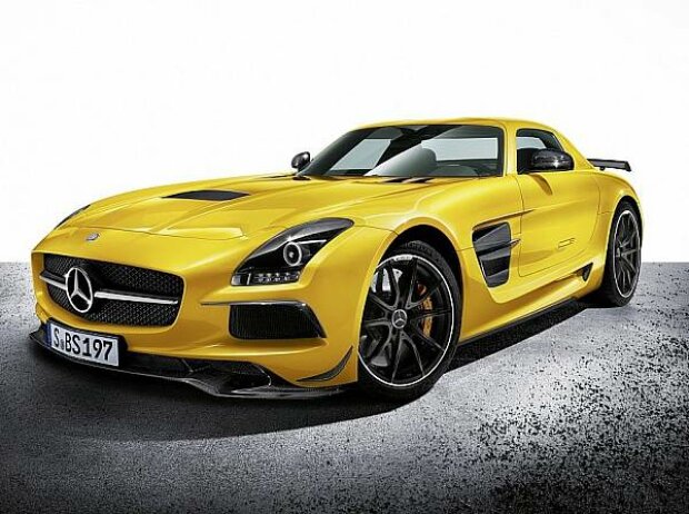 Mercedes Benz Sls Amg Coupe Black Series Kommt Im Juni